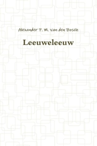 Cover of Leeuweleeuw