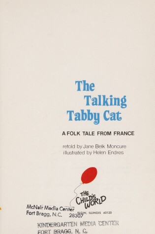 Cover of The Talking Tabby Cat