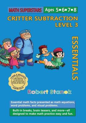 Book cover for Math Superstars Subtraction Level 3