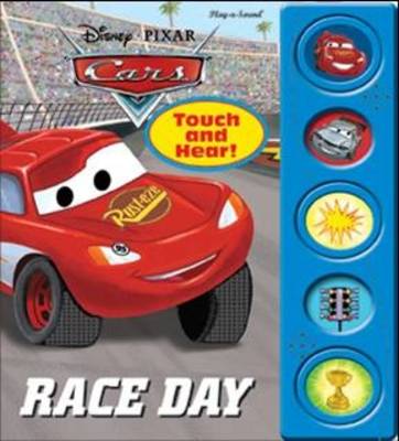 Book cover for Disney Cars Race Day, Little Touch & Hear Book