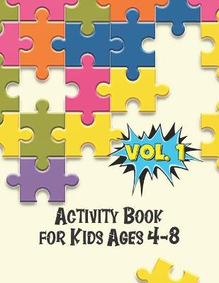 Book cover for Activity Book for Kids Ages 4-8