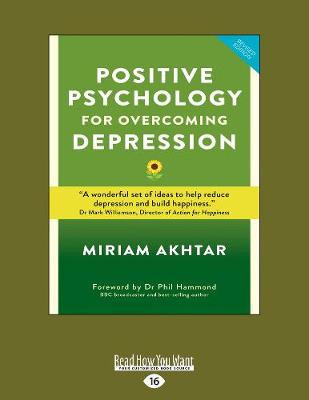 Book cover for Positive Psychology for Overcoming Depression