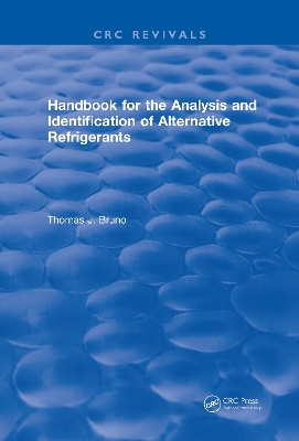 Book cover for Handbook for the Analysis and Identification of Alternative Refrigerants