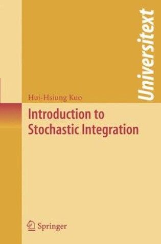 Cover of Introduction to Stochastic Integration