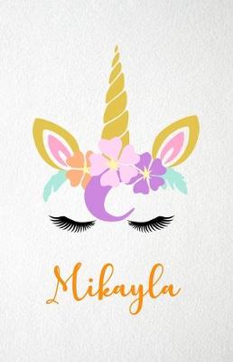 Book cover for Mikayla A5 Lined Notebook 110 Pages