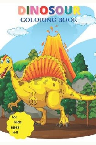 Cover of Dinosour Coloring Book for kids