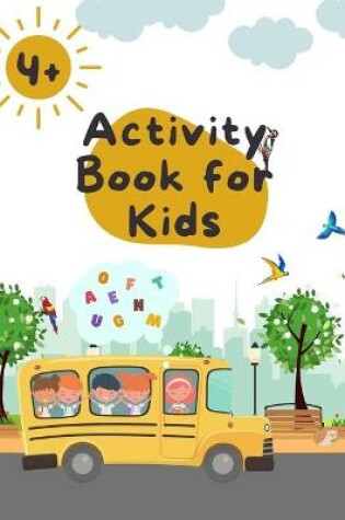 Cover of Activity Book for Kids 4-8