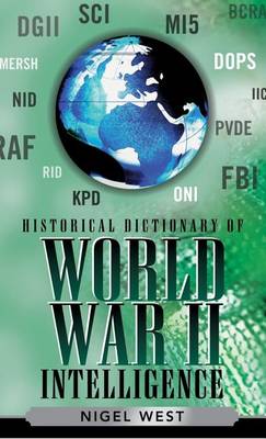 Cover of Historical Dictionary of World War II Intelligence