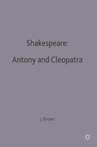Cover of Shakespeare: Antony and Cleopatra