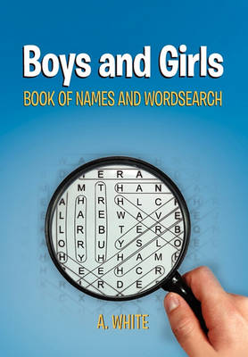 Book cover for Boys and Girls Book of Names and Wordsearch