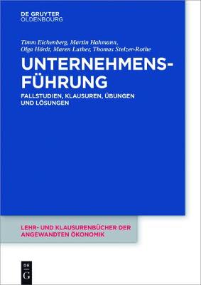 Book cover for Unternehmensführung