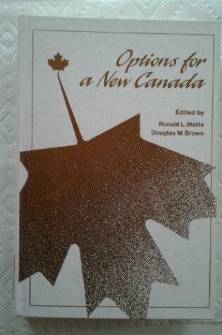 Cover of Options for a New Canada