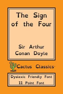 Cover of The Sign of Four (Dyslexia Friendly Font)