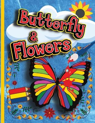 Book cover for Butterfly & Flowers