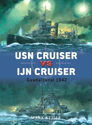 Cover of USN Cruiser vs IJN Cruiser