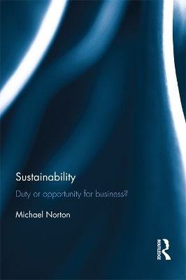 Book cover for Sustainability