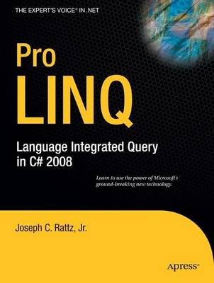 Book cover for Pro LINQ