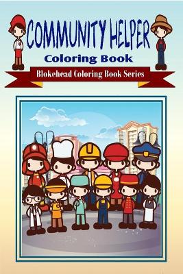 Book cover for Community Helper Coloring Book