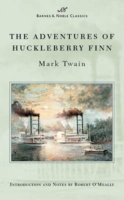 Book cover for Adventures of Huckleberry Finn (Barnes & Noble Classics Series)