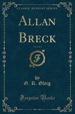 Cover of Allan Breck, Vol. 2 of 3 (Classic Reprint)