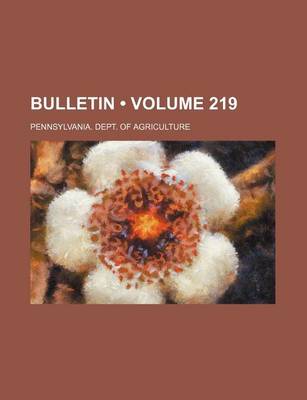 Book cover for Bulletin (Volume 219 )