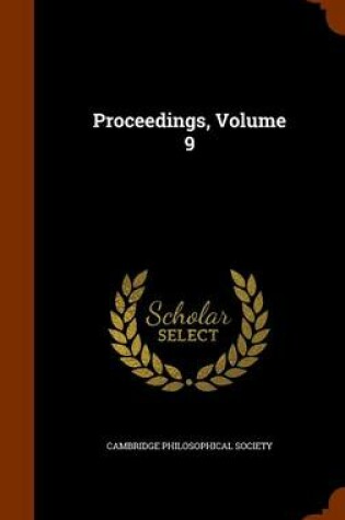 Cover of Proceedings, Volume 9