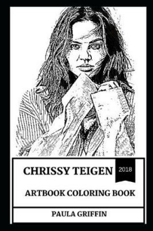 Cover of Chrissy Teigen Artbook Coloring Book