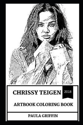 Book cover for Chrissy Teigen Artbook Coloring Book