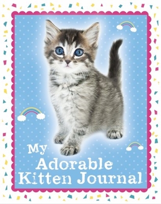 Book cover for My Adorable Kitten Journal