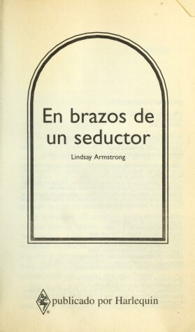 Book cover for Em Brazos de Un Seduction/Playboy Lover