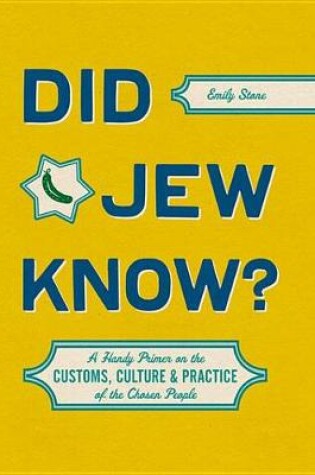 Cover of Did Jew Know?