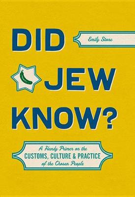 Book cover for Did Jew Know?
