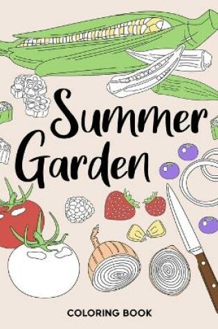 Cover of Summer Garden Coloring Book