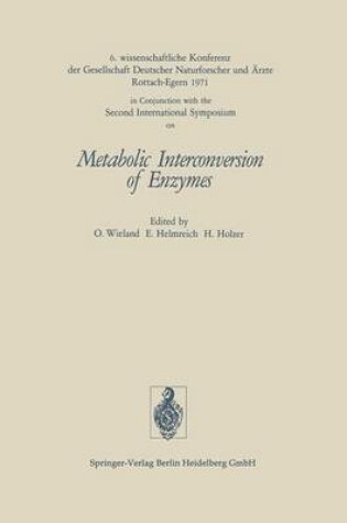 Cover of Metabolic Interconversion of Enzymes