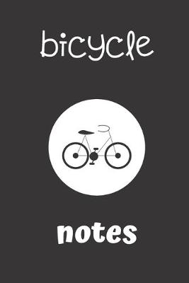 Book cover for bicycle notes