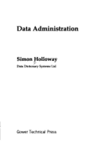 Cover of Data Administration