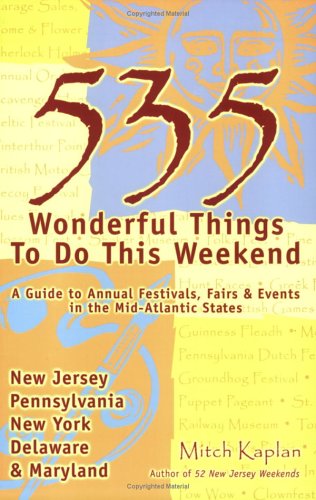 Book cover for 535 Wonderful Things to Do This Weekend