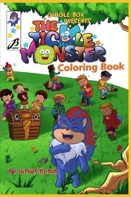 Book cover for The Tickle Monster Coloring Book