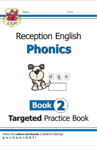 Cover of Reception English Phonics Targeted Practice Book - Book 2