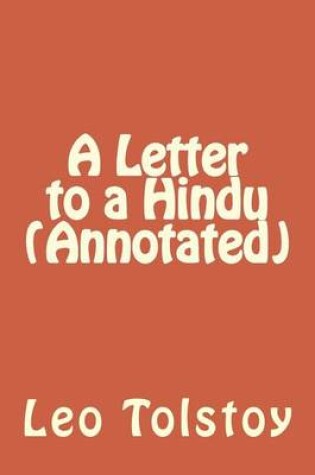 Cover of A Letter to a Hindu (Annotated)