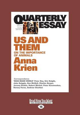 Book cover for Quarterly Essay 45 Us and Them