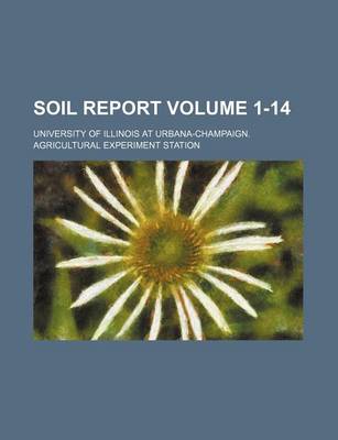 Book cover for Soil Report Volume 1-14