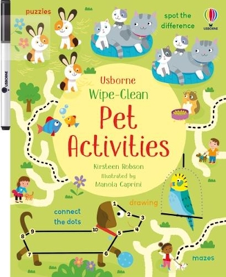 Cover of Wipe-Clean Pet Activities