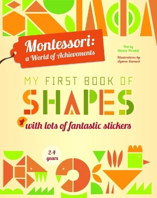 Book cover for My First Book of Shapes: Montessori A World of Achievements
