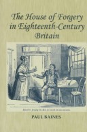 Book cover for The House of Forgery in Eighteenth-century Britain