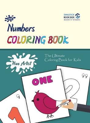 Book cover for Hue Artist - Numbers Colouring Book 1-to-10