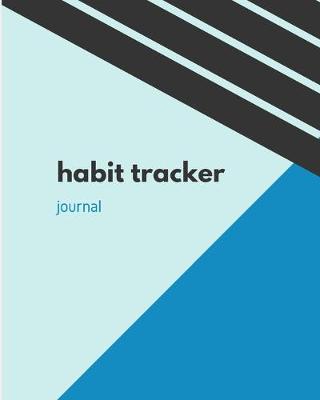 Book cover for habit tracker journal