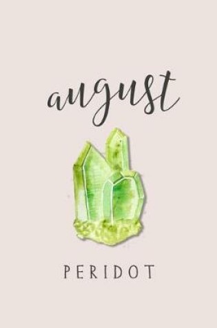 Cover of August Birthstone Peridot