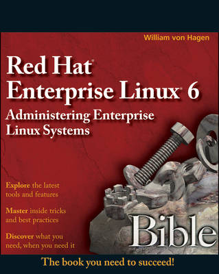 Book cover for Red Hat Enterprise Linux 6 Bible
