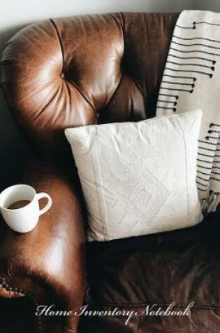 Cover of Comfortable Leather Armchair, Blanket, Pillow, and Coffee